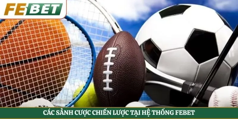 Các sảnh cược chiến lược tại hệ thống Febet